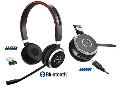 jabra evolve 65 usb bluetooth Evlve 65 stereo cavo